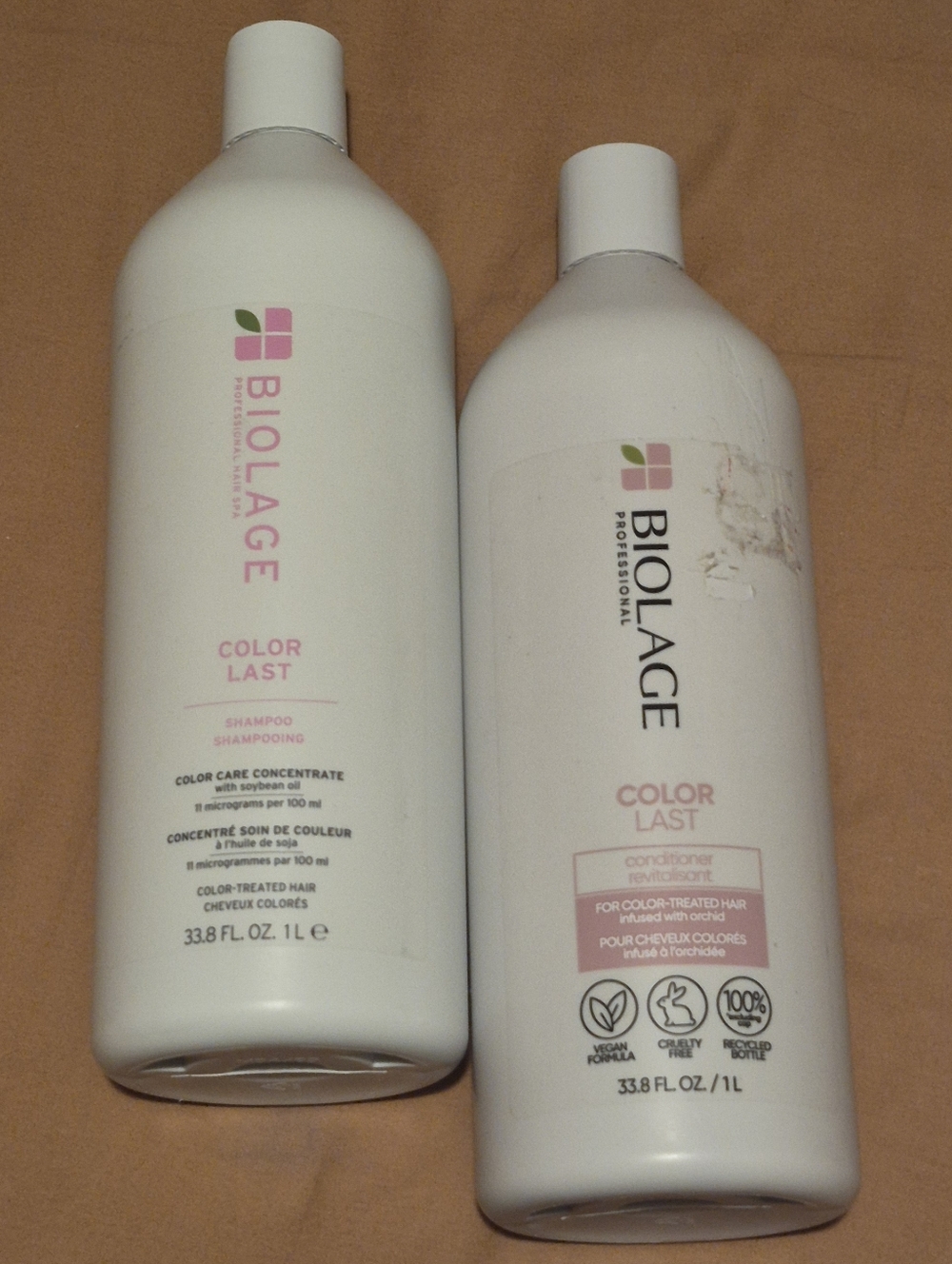 Both Biolage Color Last Shampoo And Conditioner 1 Liter
